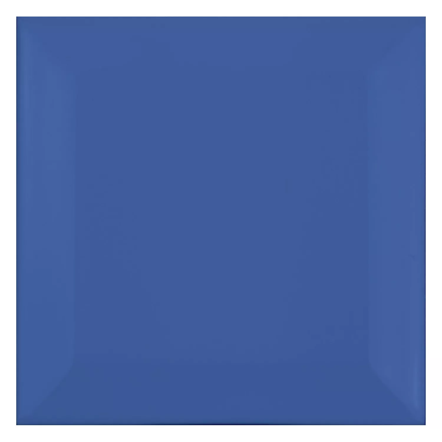 Metro tegel Blauw Mat 10x10 cm Met Facet Catarina Mar
