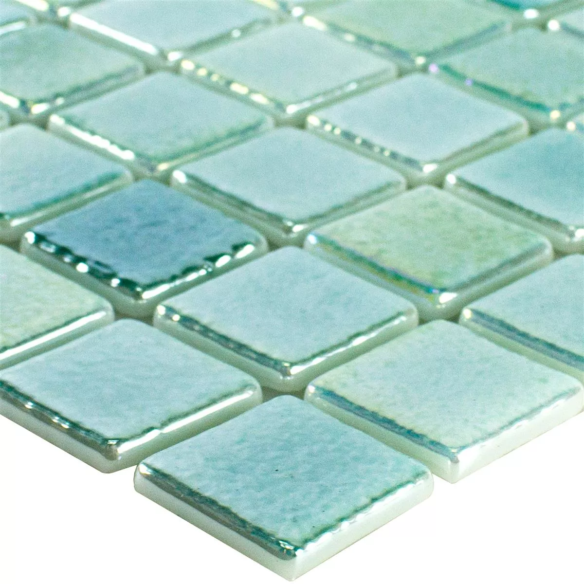 Glas Zwembad Mozaïek McNeal Turquoise 25 Glas Zwembad Mozaïek McNeal Turquoise 25