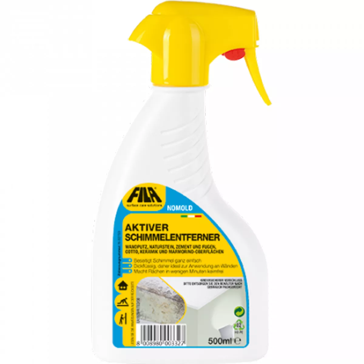 Fila NOMOLD schimmelverwijderaar 1 liter Fila NOMOLD schimmelverwijderaar 1 liter