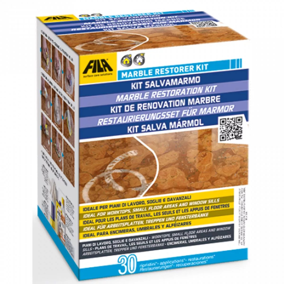 Fila MARBLE RESTORER marmer renovatieset 5 liter