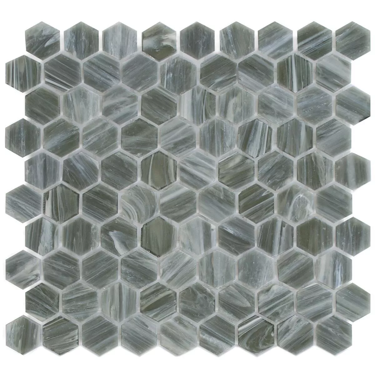 Mozaïektegel Trend-Vi Glas Hexagon 216