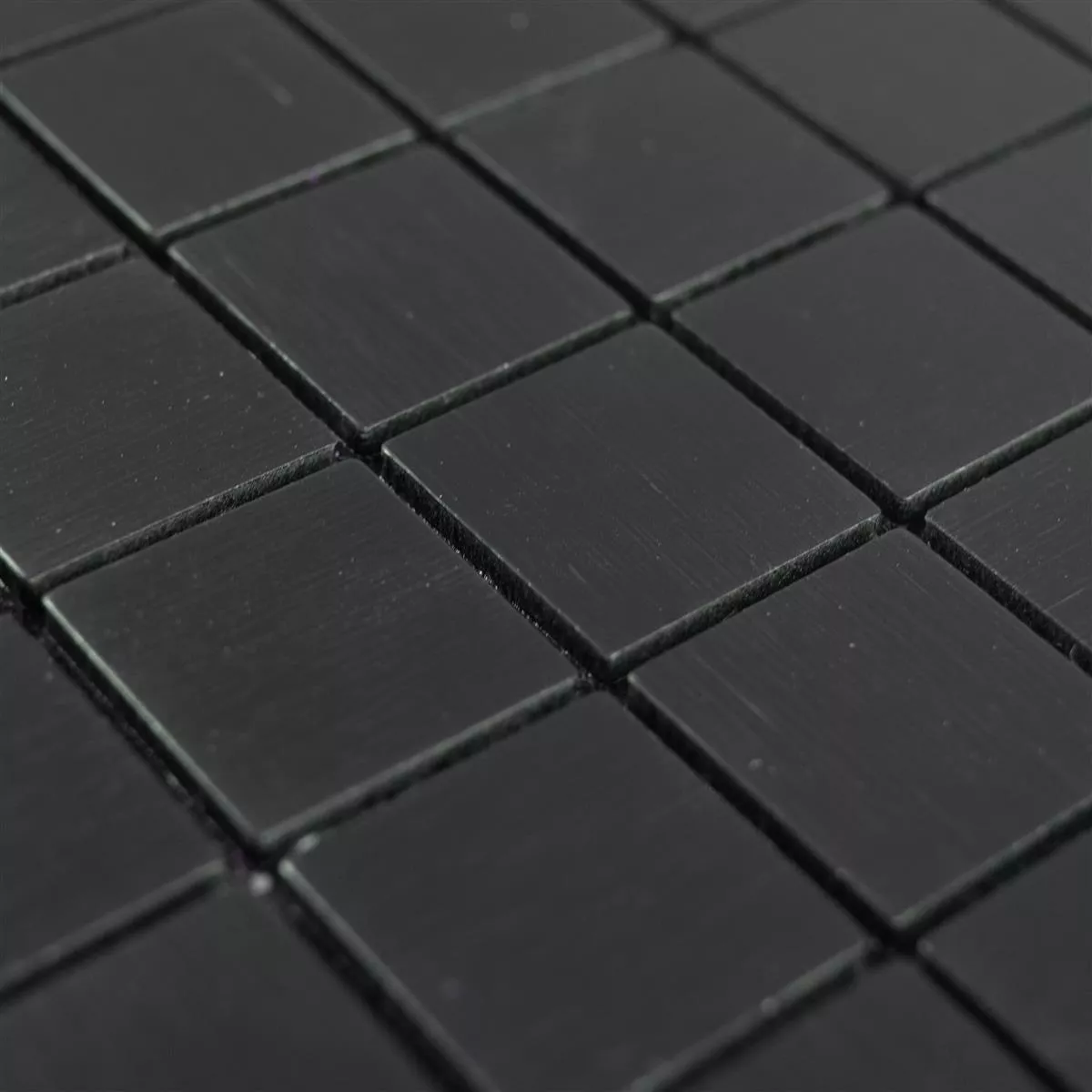 Metaal Mozaïektegel Wygon Zelfklevende Zwart 25mm