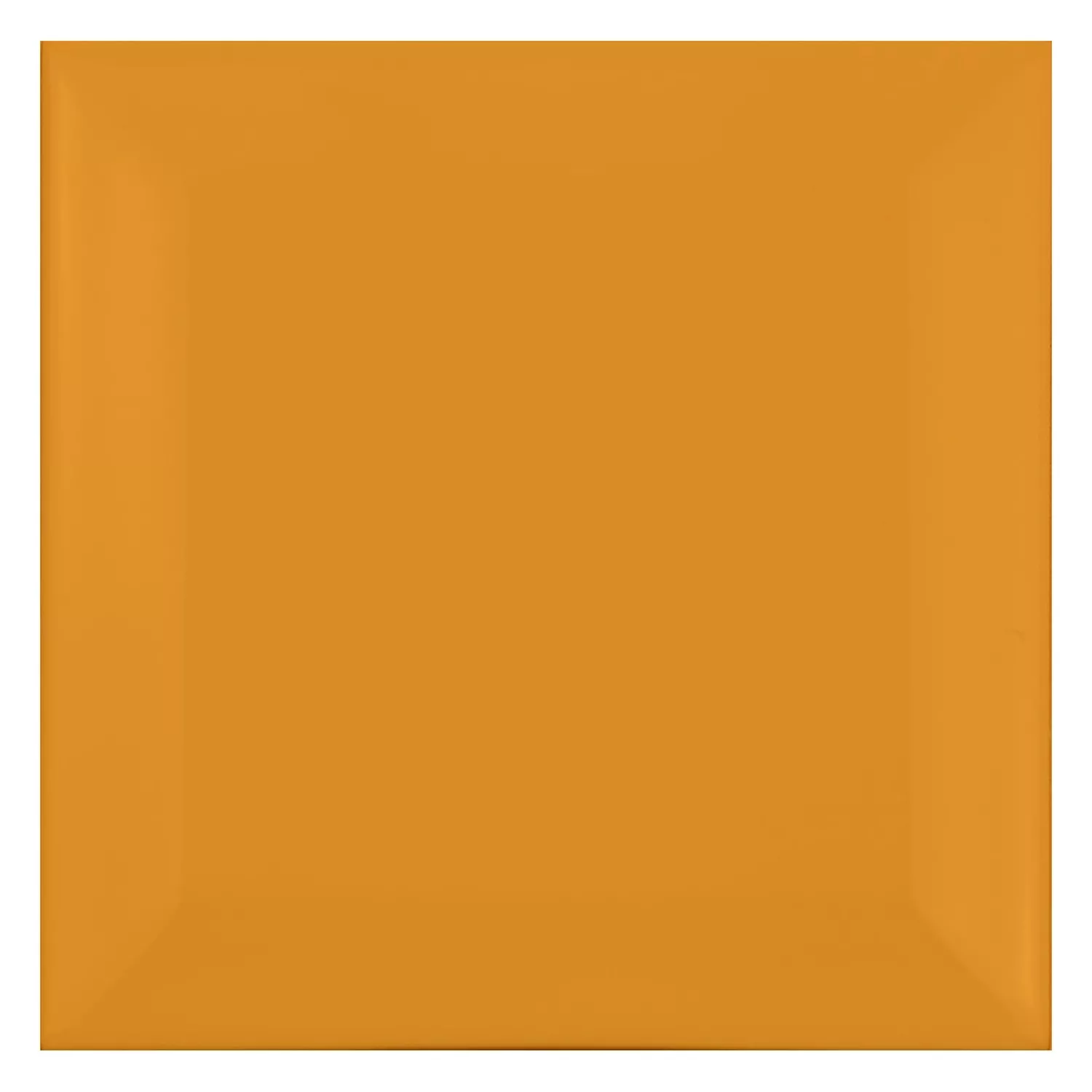 Metro tegel Geel Mat 10x10 cm Met Facet Catarina Ocre