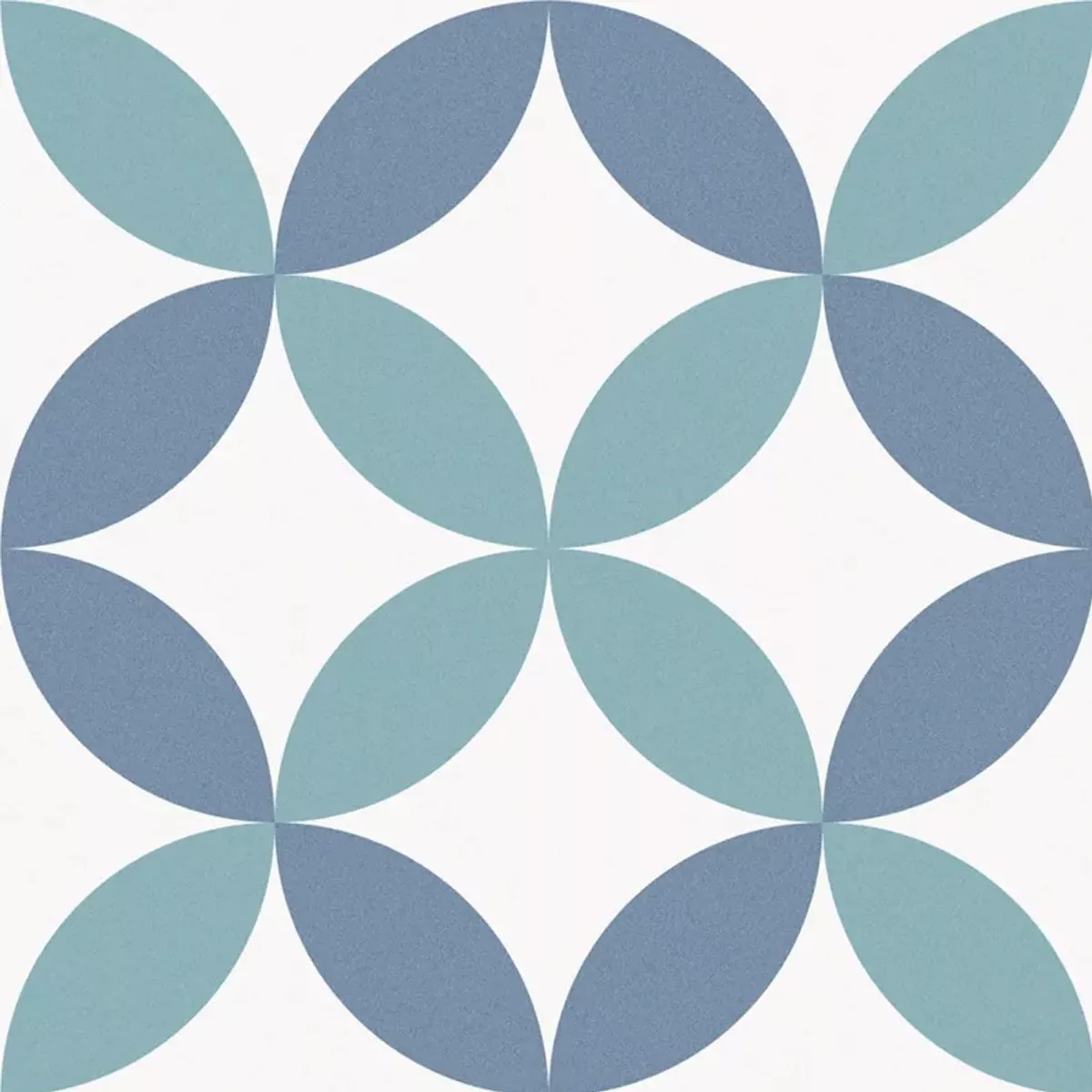 Atlantica DaVinci Blauw Wit 25x25 cm