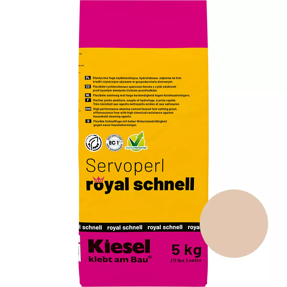 Voegpasta Servoperl Royal Schnell Jura 5 kg